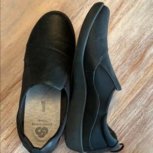 Clarks Shoes - Cloudsteppers bu Clark’s black loafers Clarks Shoes - Cloudsteppers bu Clark’s black loafers